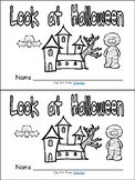 Halloween Emergent Reader for Kindergarten: Look at Hallow