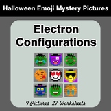 Halloween Emoji: Electron Configurations - Mystery Pictures