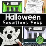 Halloween Equations Activities for Fun Practice