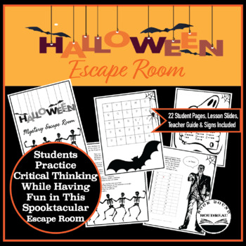 Preview of Halloween Escape Room