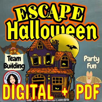  Escape  Room  Halloween  Classroom Game Activity for Parties 