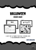 Halloween Escape Room (Classroom version) - ESL Flyers