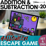 Halloween Escape Room Digital Activity for 1st grade