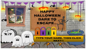 Preview of Halloween Escape Room- Form of Linear Equations, Parallel & Perpendicular Lines