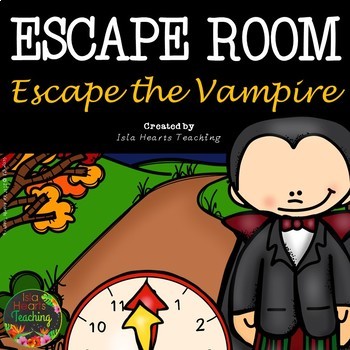 Preview of Halloween Escape Room 3rd 4th 5th 6th Grade Halloween Math Activity October Fun