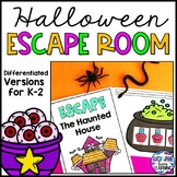 Halloween Escape Room | Kindergarten 1st Grade 2nd Grade |