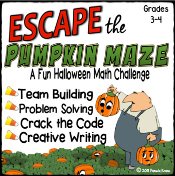 Preview of Halloween Escape Room Math - 3-digit Addition & Subtraction Crack the Code