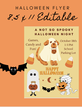 Preview of Halloween Event Flyer Canva