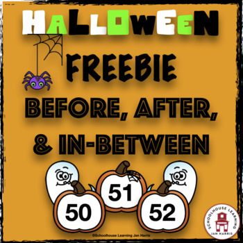 Preview of Halloween FREEBIE - Math Before, After, and In-Between