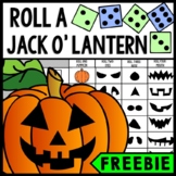 Halloween FREEBIE - Roll a Jack o Lantern - Dice Game