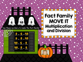 Halloween Fact Family MOVE IT! Multiplication and Division Facts