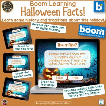 Preview of Halloween Facts: History and Traditions Digital Fun and Learning