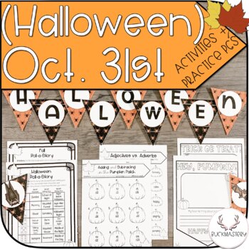 Preview of Halloween (Fall) Activity Pack