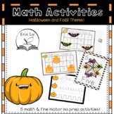 Halloween & Fall Math/Fine Motor Centers