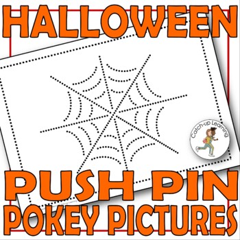 Halloween Fall October Push Pin Pokey Pictures Activities by Catch-Up  Learning