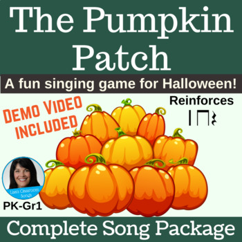 Preview of Pumpkin Song: Halloween Song, Fall Song, Thanksgiving Song and All Year Round