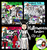 Halloween Families Clip Art- 100 images.