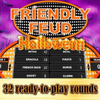 Preview of Halloween Family Feud  |  Halloween games in classroom