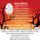 Halloween: Edgar Allan Poe, Faulkner, Lovecraft, Keats Ekp