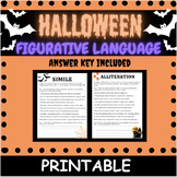 Halloween Figurative Language