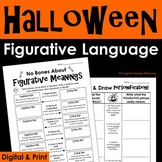 Halloween Figurative Language Activities - Printable & Digital