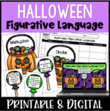 Figurative Language Activity {Halloween}
