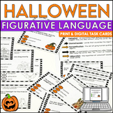 Halloween Figurative Language Cards for Google™ & Printabl