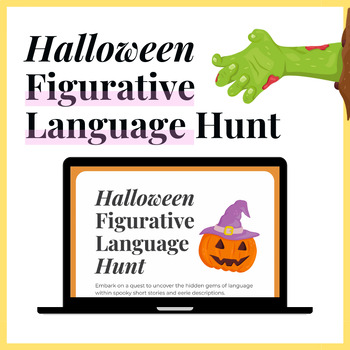 Preview of Halloween Figurative Language Hunt