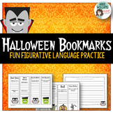 Halloween - Figurative Language / Poetry Practice Bookmarks