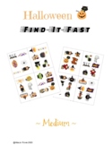 Halloween "Find-It-Fast!"(Spot-It/ Dobble)- Medium