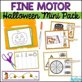 Halloween Fine Motor Skills Tracing Cutting & Clip Cards A