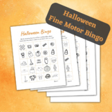 Halloween Fine Motor Bingo