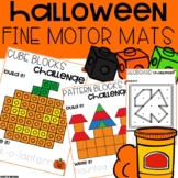 Halloween Fine Motor Math Mats for Preschool, Pre-K, and K
