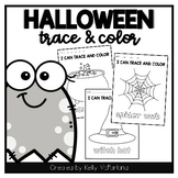 Halloween Fine Motor Tracing for Preschool and Kindergarten