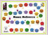 Halloween Flash Cards, Game board and Song--Bundle EFL