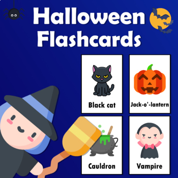 Preview of Halloween Flashcards / Posters 