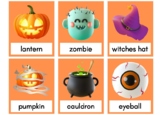 Halloween Flashcards in Portuguese/English