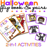 Halloween Flip Book and Pairs