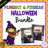 Fluency & Fitness® Halloween Brain Breaks {EDITABLE}