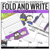 Halloween Fold and Write | Writing Activities
