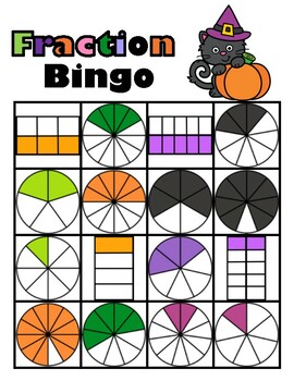 Halloween Fraction Bingo by Bringing Magic to the Classroom | TPT
