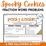 Halloween Fraction and Proportions Word Problems