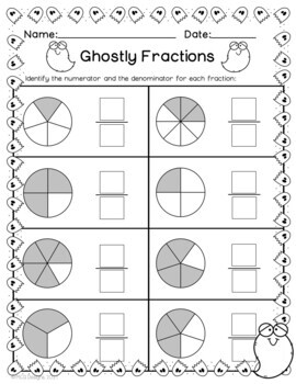 Halloween Fractions by MCA Designs | TPT