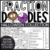 Halloween Fractions Activities | Halloween Fractions Color