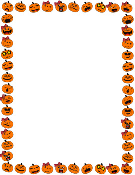 Halloween Frames 4 Lovely Digital Clipart by SHARE FOR TEACH CLIPARTS