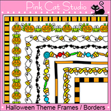 Halloween Clip Art Frames / Page Borders