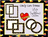 Halloween Frames/Borders {Commercial Use Candy Corn Clip A
