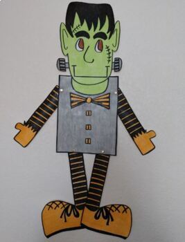 Frankenstein Halloween Canvas Paint Art Kit – Art by Jess