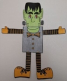 Halloween Frankenstein Large 27" Art Project