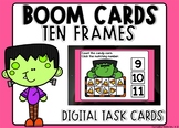Halloween Frankenstein Counting To 10 Ten Frame Boom Cards
